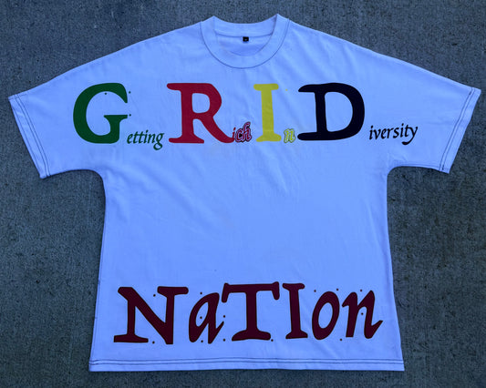 Adversity White Tee