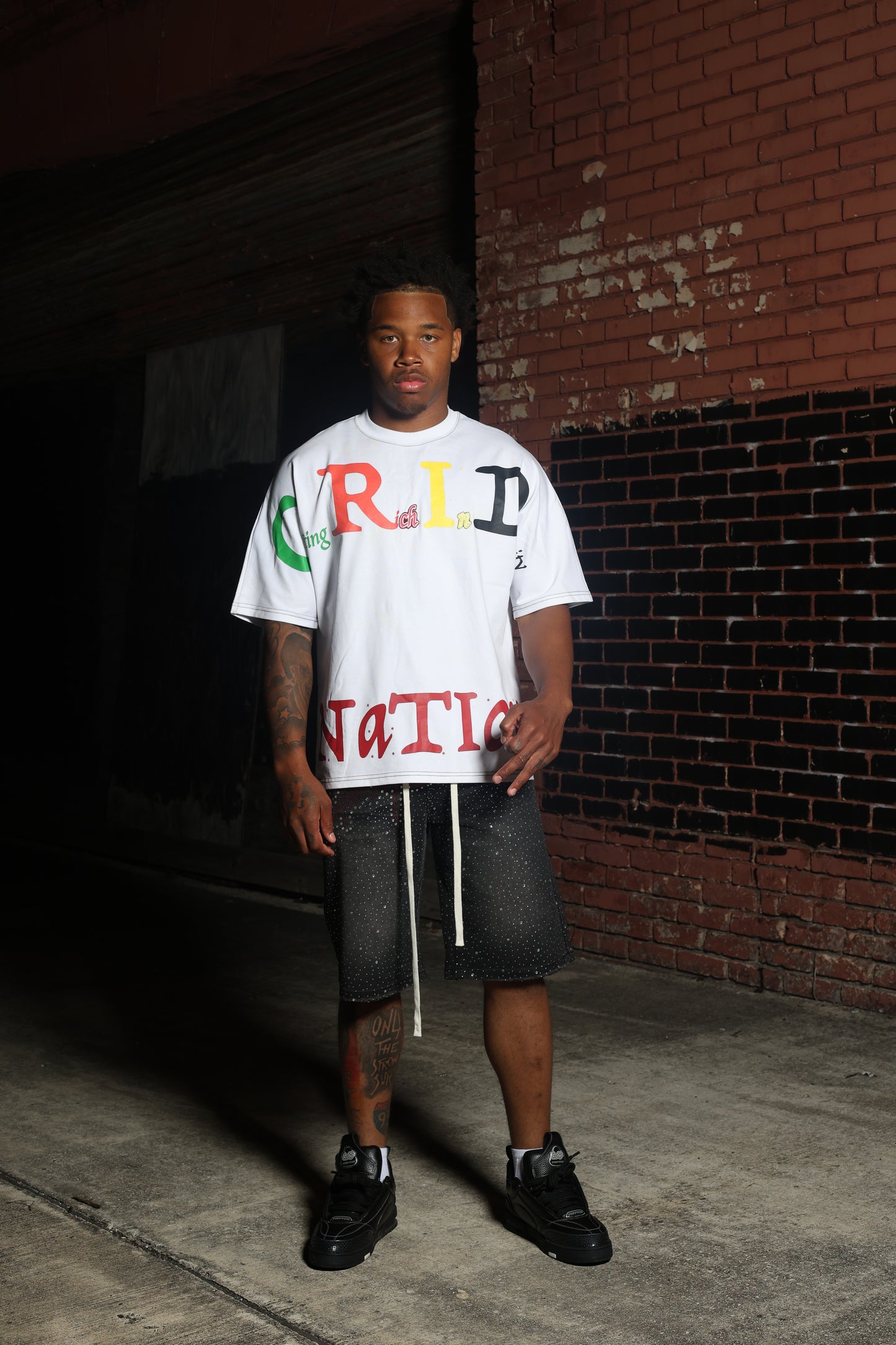 Adversity White Tee