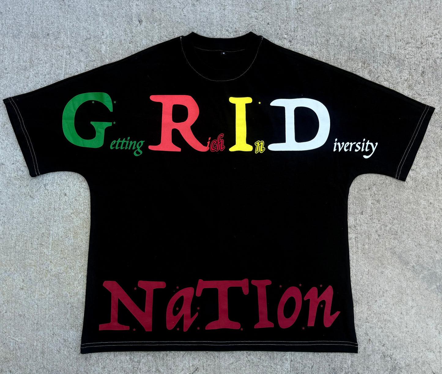 Adversity Black Tee
